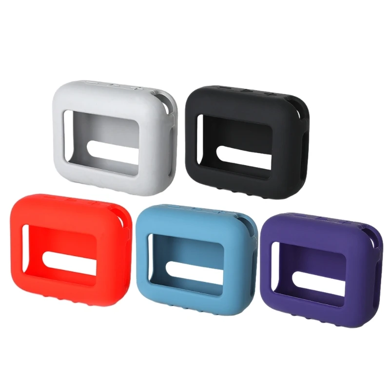 Soft Silicones Skin Case Cover for GO4 Speaker Lightweight Sleeve Full Coverage