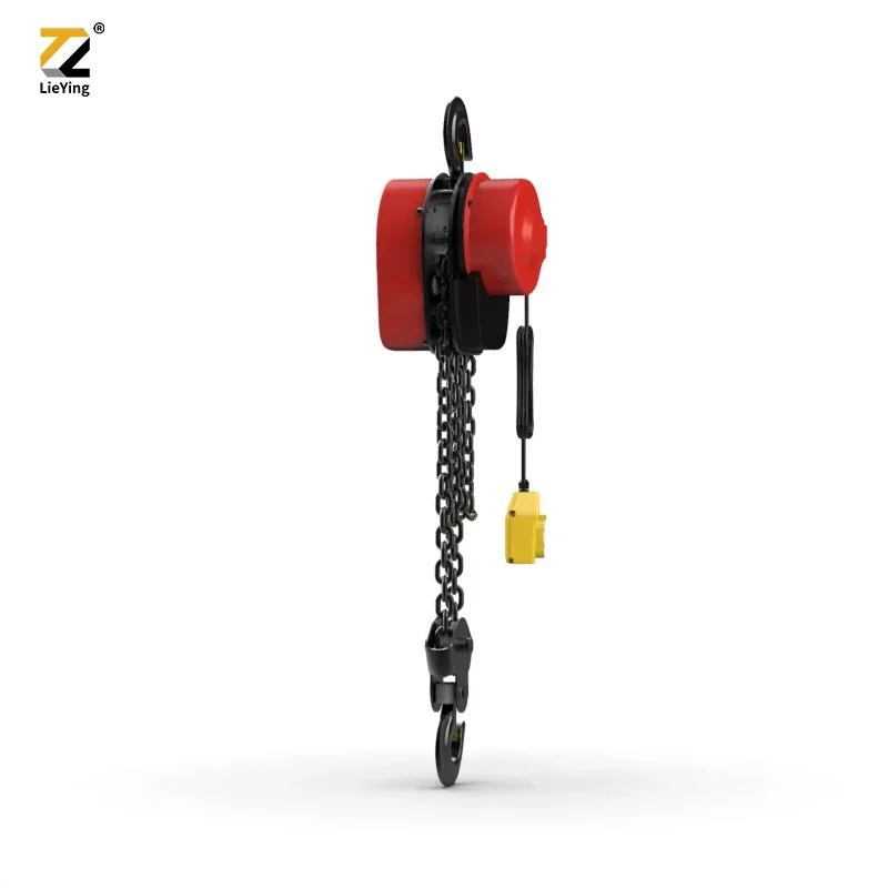 Factory Price DHS Type 1Ton Chain Electric Hoist with Disc Brake Motor for Industrial Use