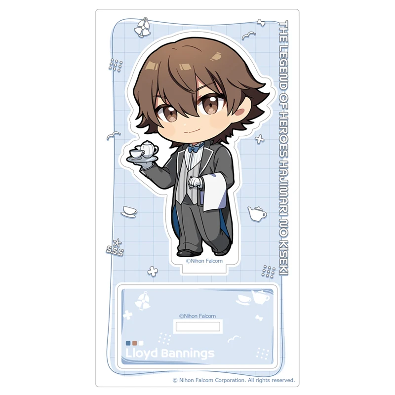 Game The Legend of Heroes: Trails into Reverie Mini Cute Acrylic Stand Figure Lazy/Lloyd/Tio Stand Plate Cosplay Prop Decor Gift