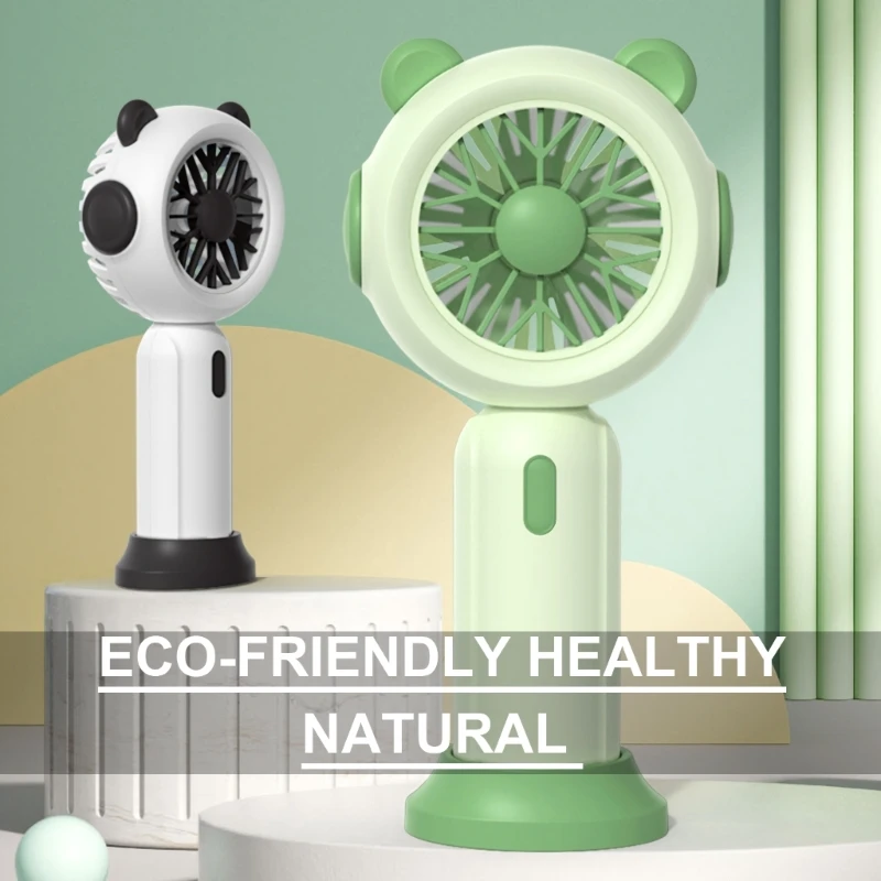 Quạt cầm tay Quạt để bàn AA chạy bằng pin động Quạt mini bỏ túi 3 tốc độ Dropshipping