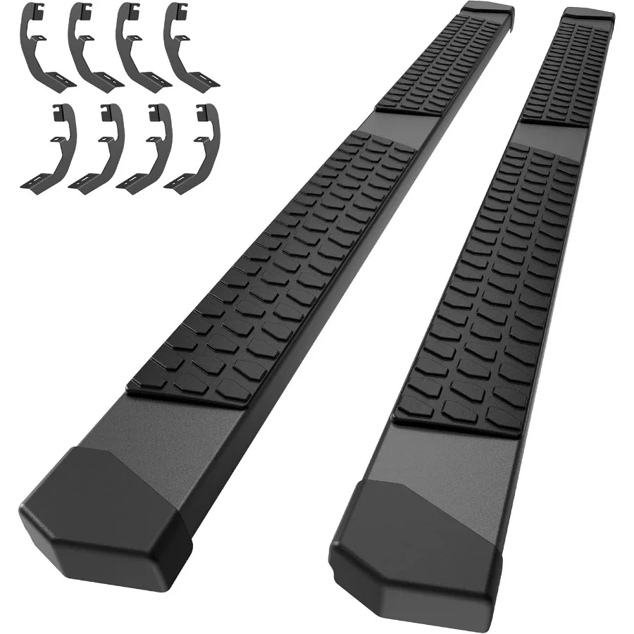 لوحات الجري خطوات جانبية للكابينة متوافقة مع 2019-2025 تشيفي سيلفرادو جي إم سي سييرا 1500 Excl 2019 Ld/Lt 2020-2025 2500 HD