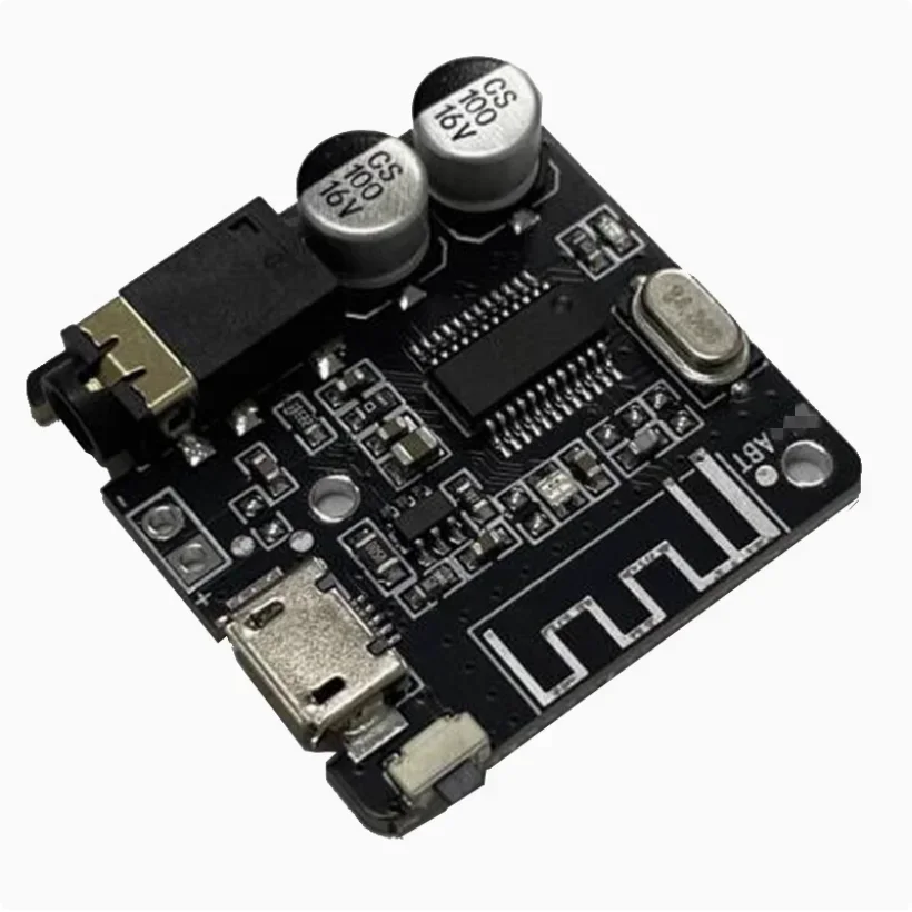 2/5/10PCS  DIY Bluetooth 5.0 Audio Receiver Module MP3 Bluetooth Decoder Board Car Speaker Audio Power Amplifier Board ABT