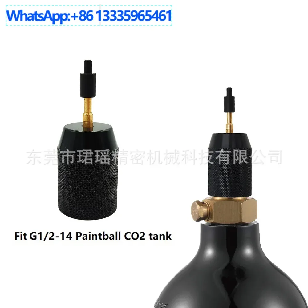 

2Pcs G1/2 or TR21-4 threaded inflatable connector for soda bottles, etc