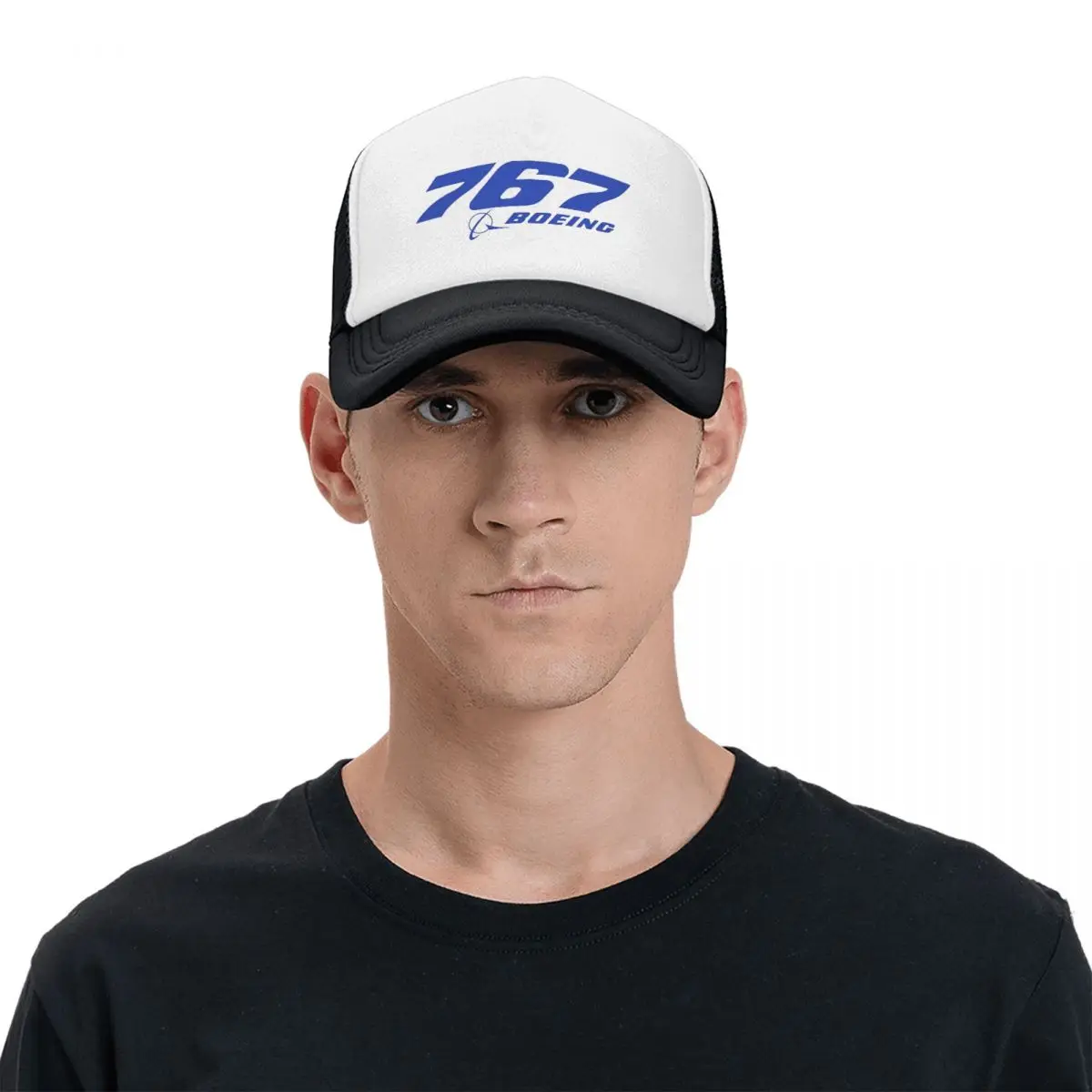 Boeing 767 Logo Essentiële Cap Mode Casual Mesh Baseball Caps Verstelbare Hoed Hip Hop Zomer Unisex Baseball Hoeden Polychromatisch