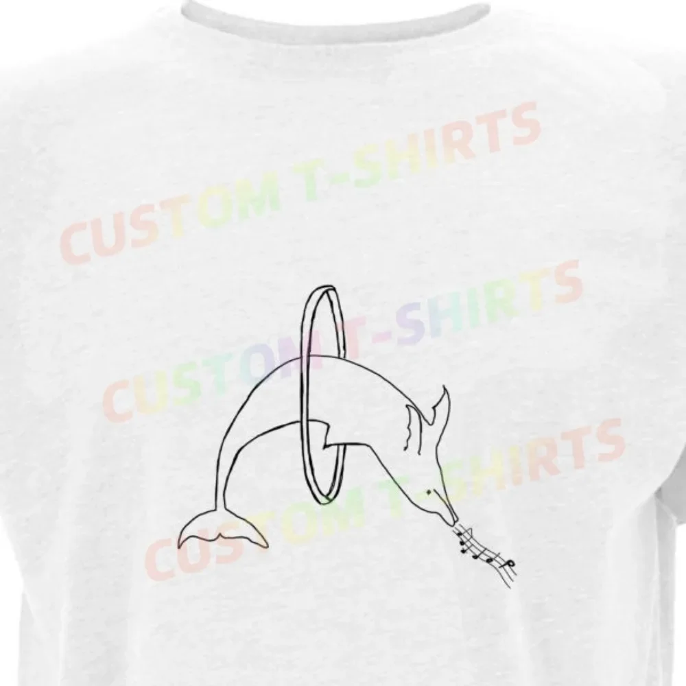 

139 223_So_long,_and_thanks_for_all_the_fish_–_Hitchhiker’s_GuideFans' comic-style hand-drawn pattern T-shirts for both men and