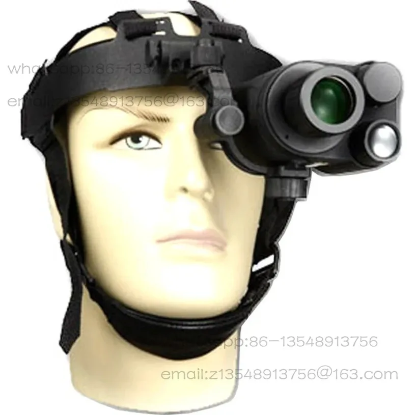 Genuine 1x24 helmet type night vision telescope 3 times infrared high definition low light night vision