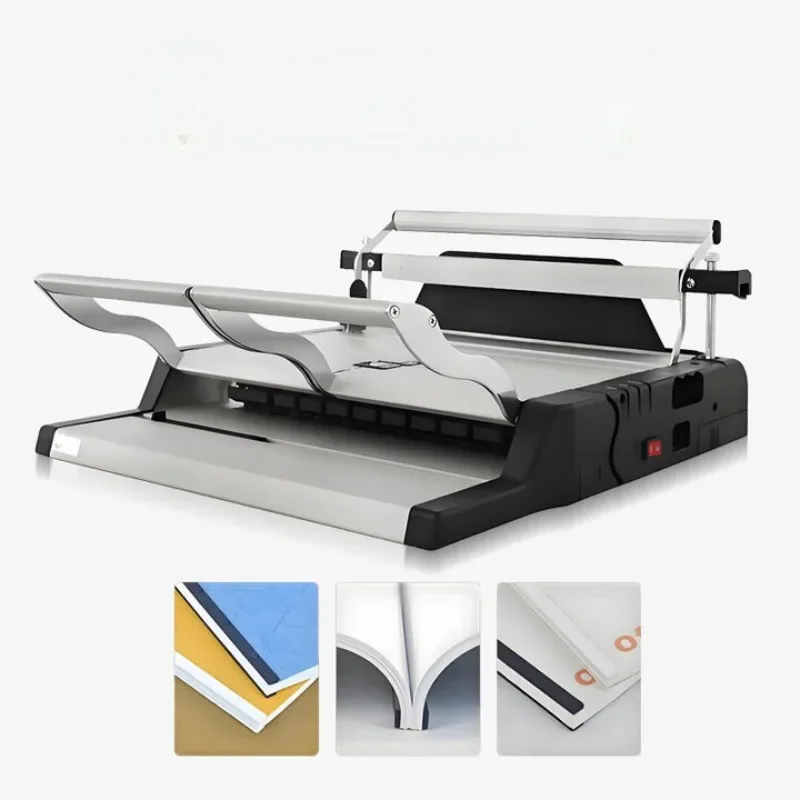 

Hot melt binding machine, ten-tooth Ville nail punching machine, binding machine, binding artifact