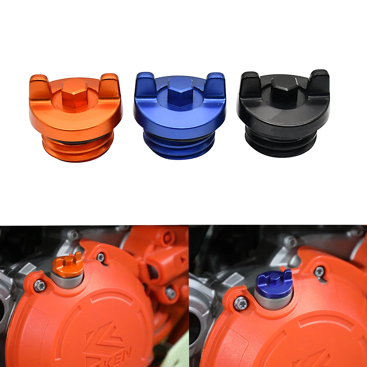 For KTM XC XCF XCW XCF-W XC-W SixDays SX SXF EXC EXC-F 125 250 350 450 500 2004-2021 2022 CNC Engine Oil Filler Plug Cap Cover