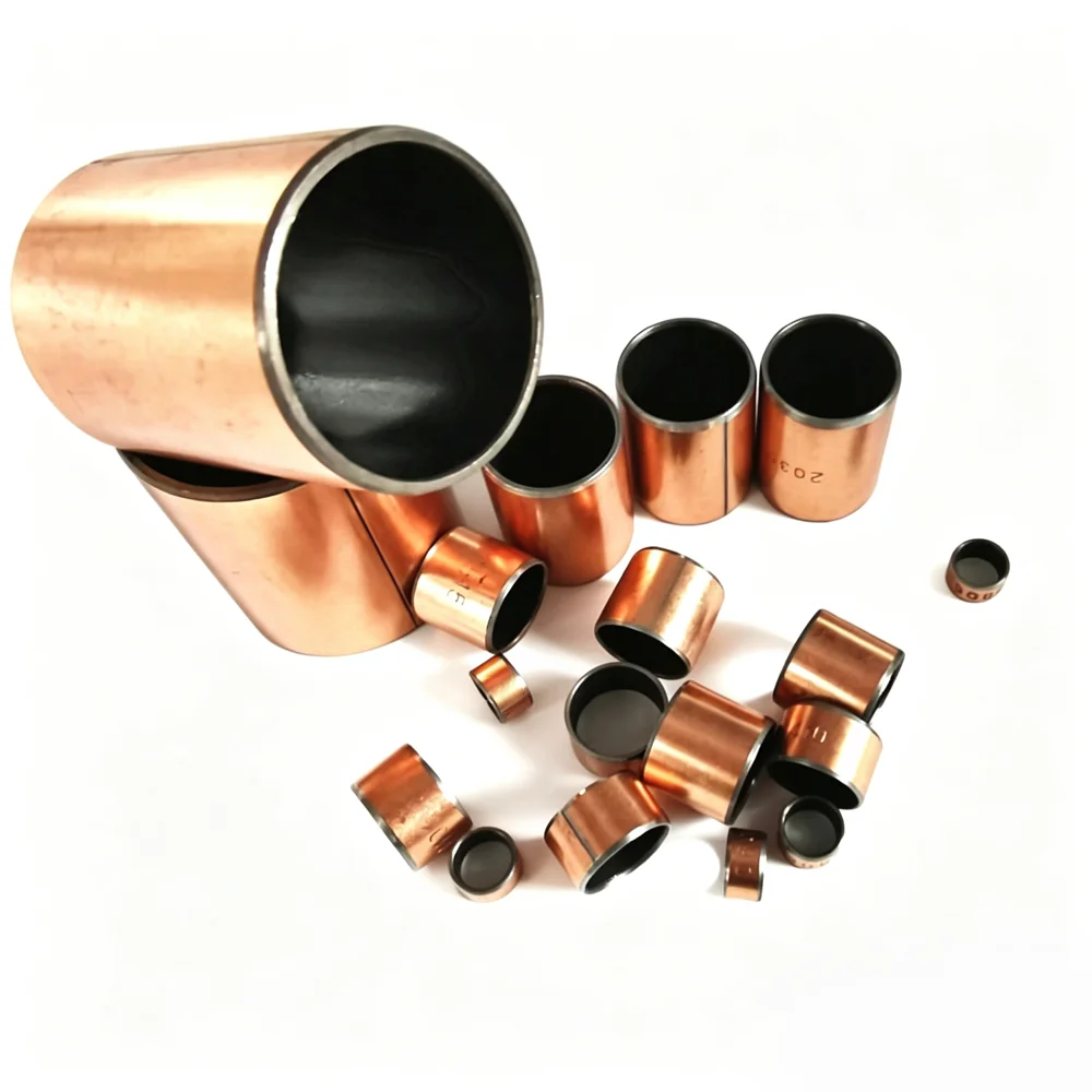 SF-1 ID 3/4/5/6/8/10/12/14/15mm OD 5-17mm Lehght 3-30mm Self-Lubricating Bearing Dry Liner MDZB Copper Sleeve Composite Sleeve