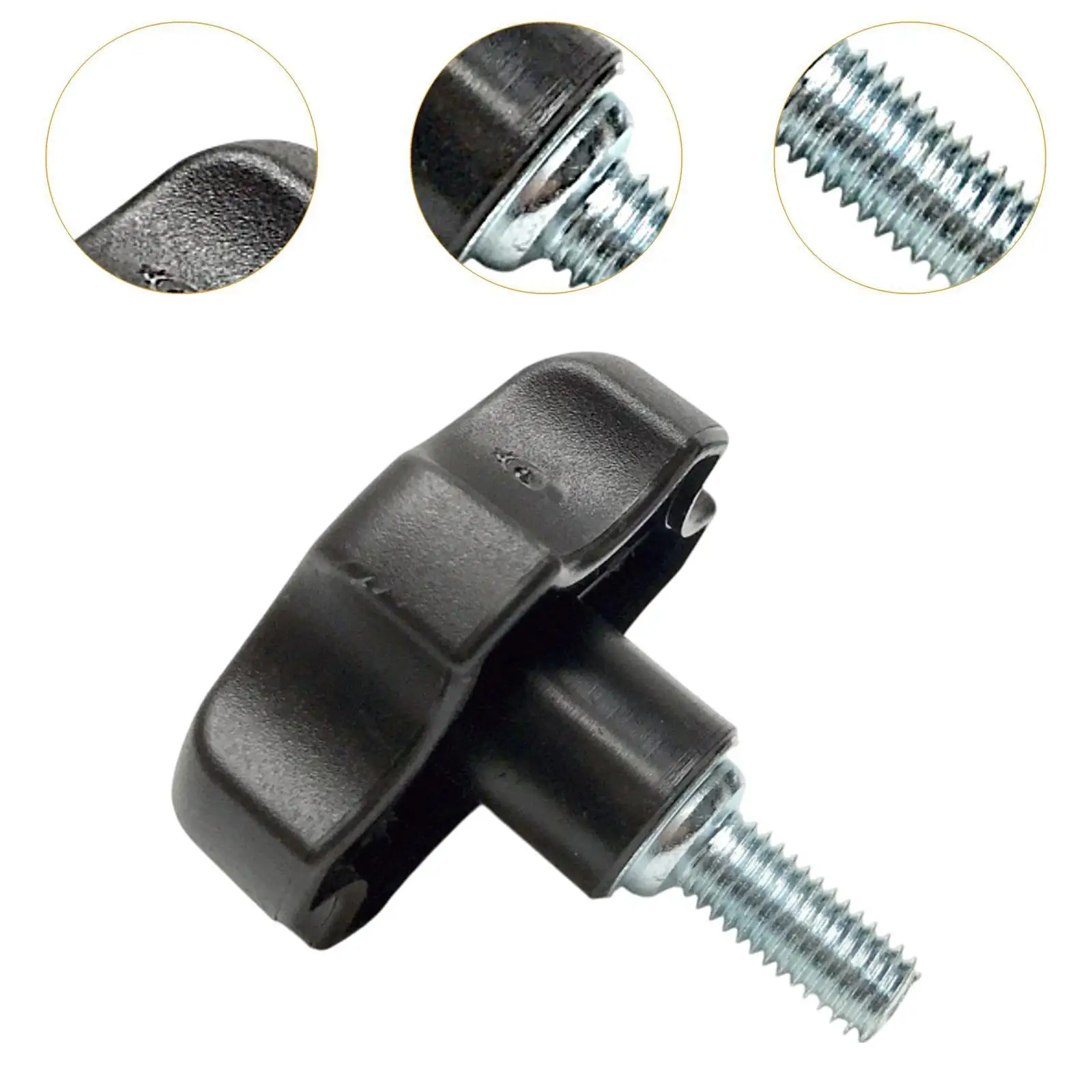 Fitness Equipment Pull Pin Knob M8x1.25 Pop Pin Handle Replacement Part for Exercise Bike and Weight Bench Home Gym