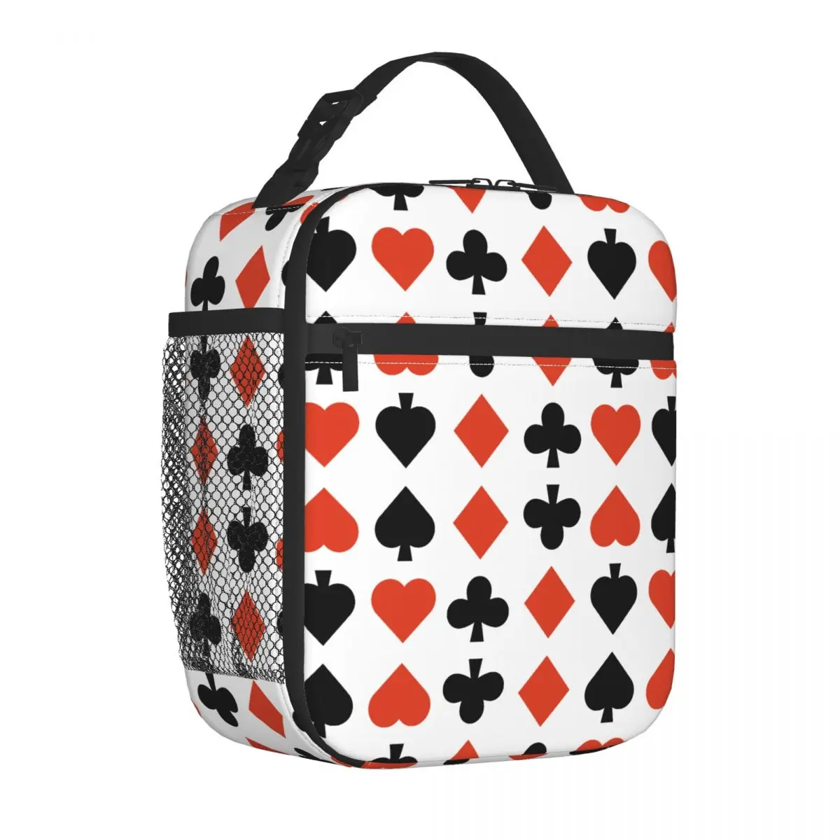 Poker Playing Card Thermal Insulated Lunch Bags for Work Portable Food Bag Thermal Cooler Lunch Box