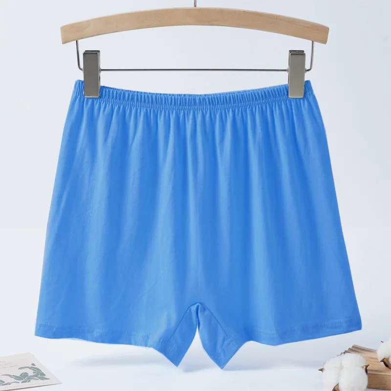 4pcs 100% Cotton Mens Underpant Male Boxers Shorts Casual Sleep Brief High Waist Large Size Man Panties Loose Comfort Underwears