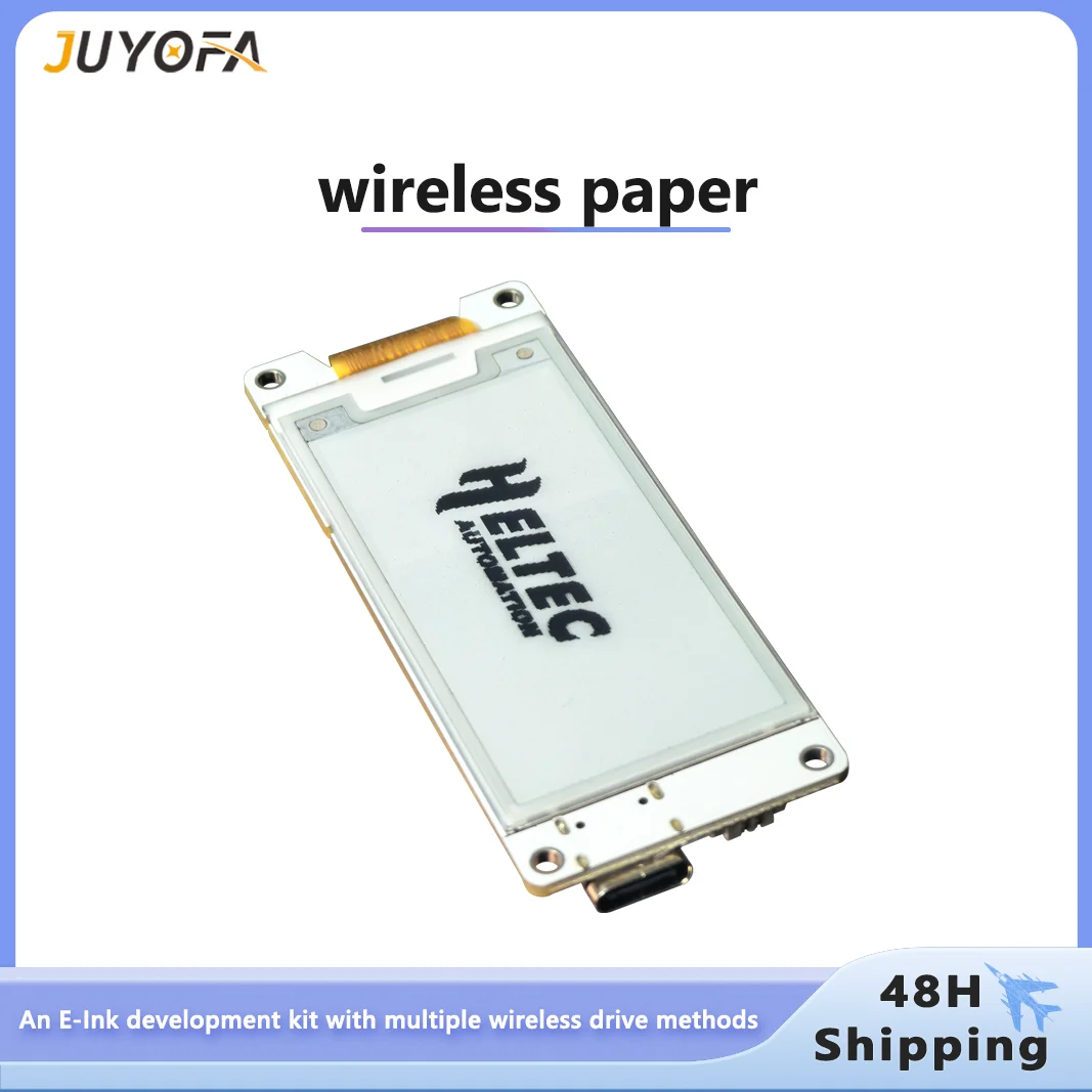 Heltec Wireless Paper Meshtastic ESP32 SX1262 LoRa Devboard Kit with 2.13-inch Black White E-Ink Smart Display Screen Wi-Fi BLE