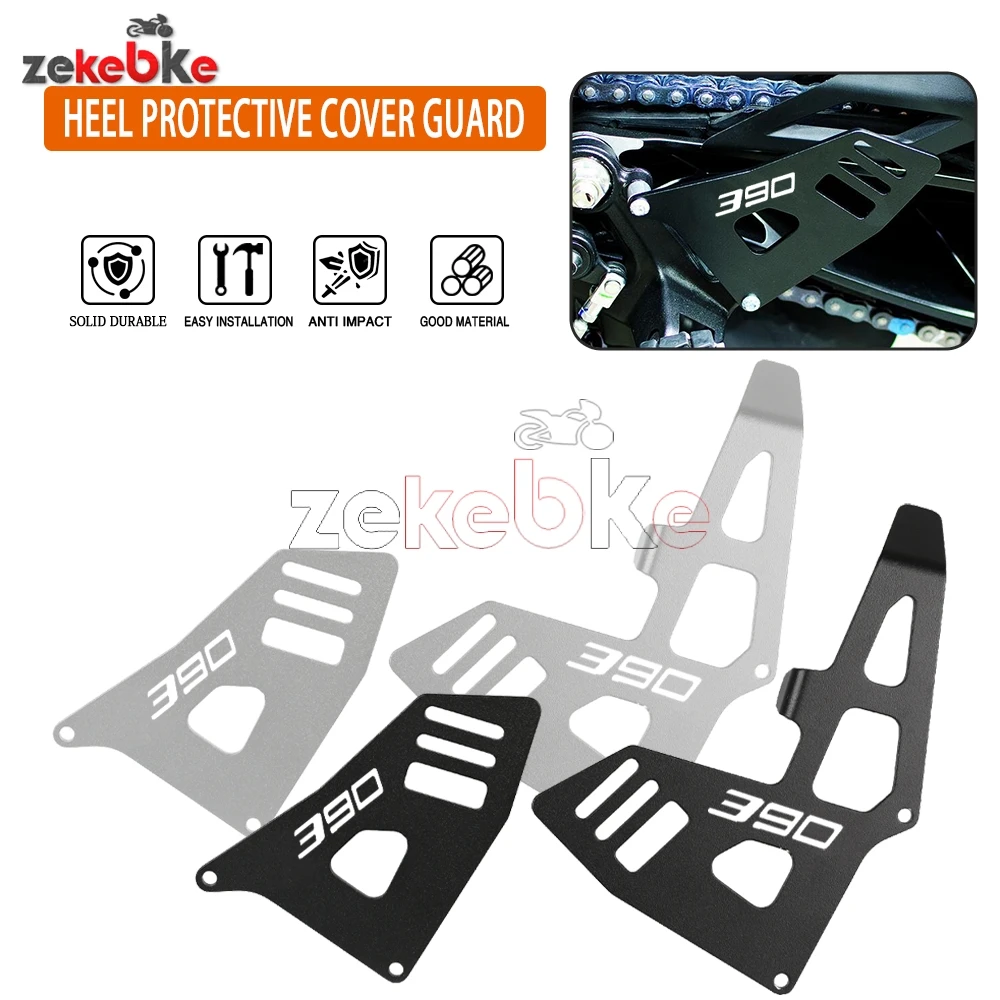 

Для 390 Adventure 2019-2021 390 ADV алюминиевая защита пятки с ЧПУ, защита бачка цилиндра, защита заднего тормозного насоса мотоцикла