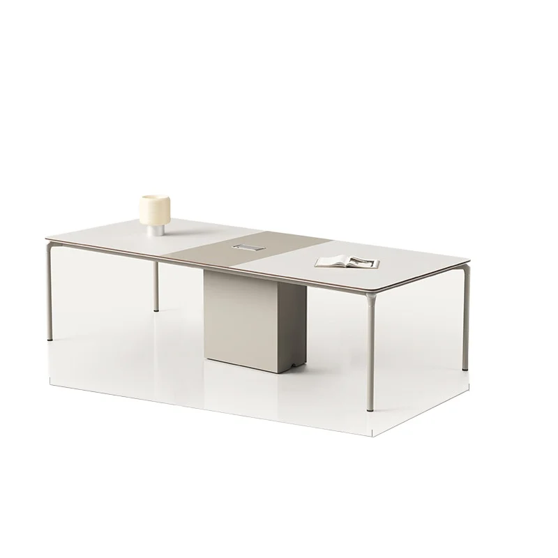 Conference table long table simple modern desk combination small long table meeting room
