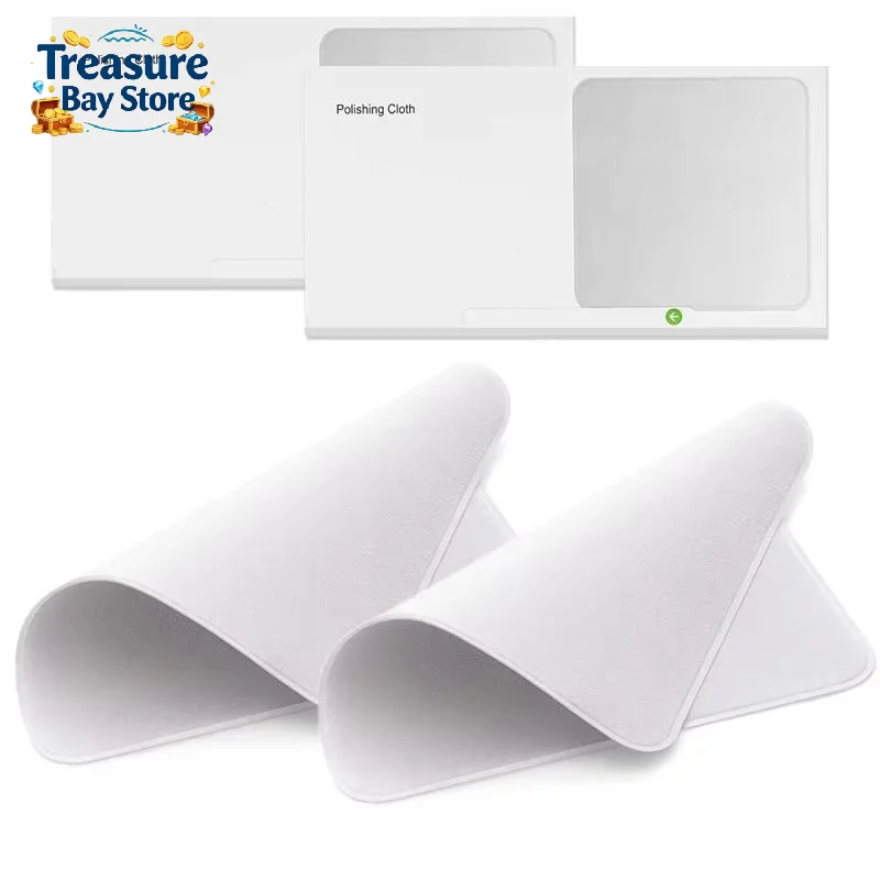 1/2/3Pcs Premium Microfiber Polishing Cloth Lint Free Scratch Proof For Cleaning Phone Tablet Laptop Screens