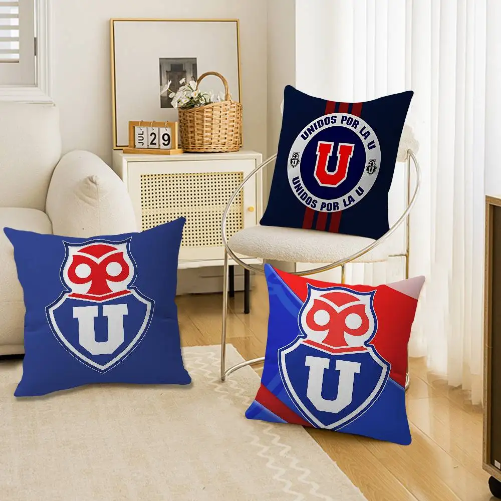 Chile U-University Logo Classic Pillow Anime Pillow Sofa Bed Head Pillow Cover Cushion Cover 45x45 cm Fashion