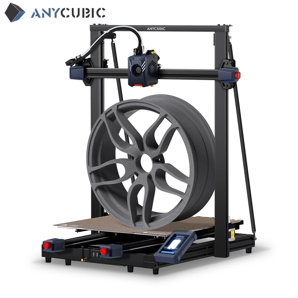 ANYCUBIC Kobra 2 MAX FDM 3D 프린터, 대형 빌드 사이즈, 최대 인쇄 속도 500mm/s 지지대 리모컨, 500*420*420mm