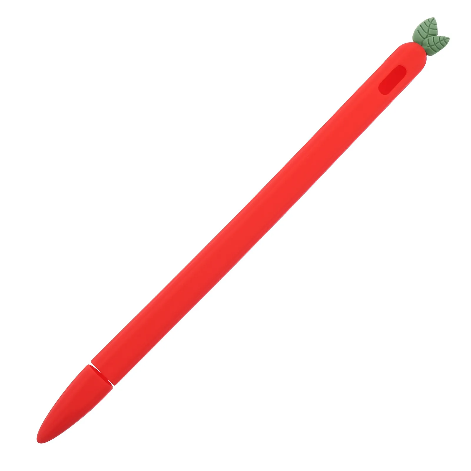 Silicone Stylus Pen Cover Carrot Theme Full Protection Sleeve for Pencil 2 Premium Grip Scratch Resistant Comfortable