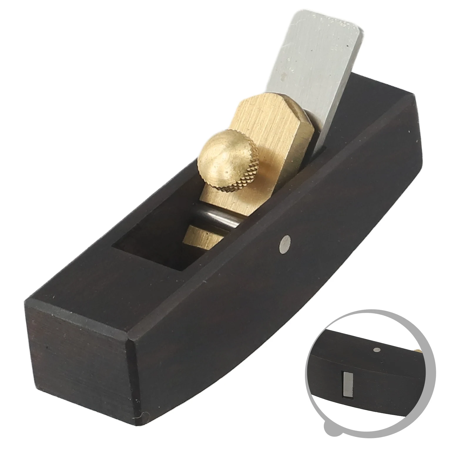 Pialla per legno Mini pialla per la lavorazione del legno Creazione del legno fai-da-te Lunghezza lama regolabile Lame piatte per la lucidatura