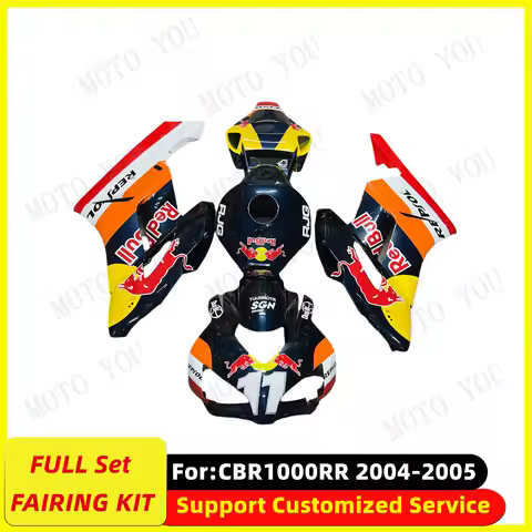 For Honda CBR1000RR 2004 2005 CBR1000 RR 04 05 Motorcycle Bodywork Set ABS Plastics Full Fairings Kit Matte/Gloss Black