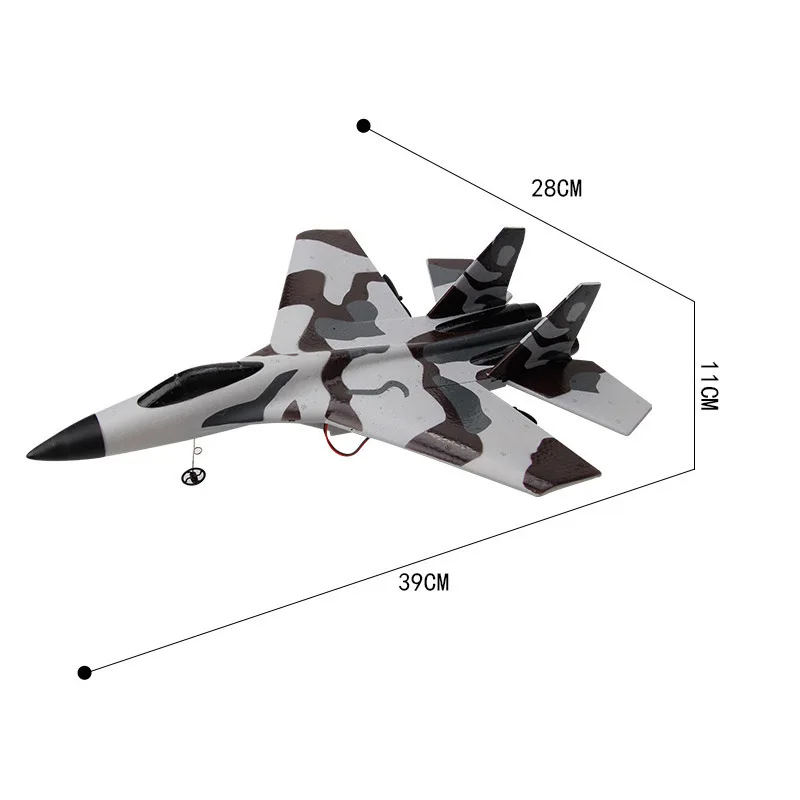 Su 35 aircraft toy charging remote control aircraft outdoor glider fixed wing aircraft model fighter model drone