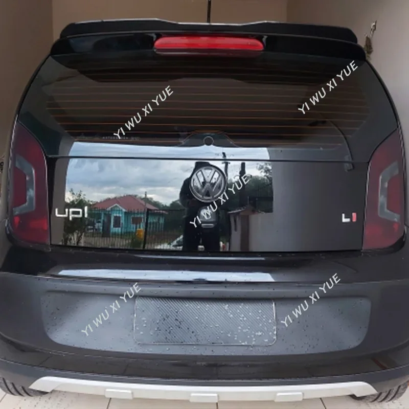 For Volkswagen VW UP E-UP R-Line ABS Plastic External Rear Spoiler Wing Trunk Boot Tail Wing Spoiler Car Accessories Body Kit