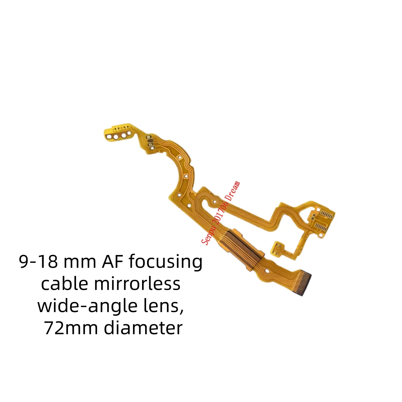 For Olympus M.ZUIKO DIGITAL ED 9-18mm Wide Angle Mirrorless Lens AF Focus Flex Cable, Lens Ribbon Cable M43 Lens