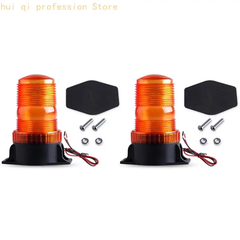 Warning Light with Housing for Low Visibility Vehicle Use H8WE
