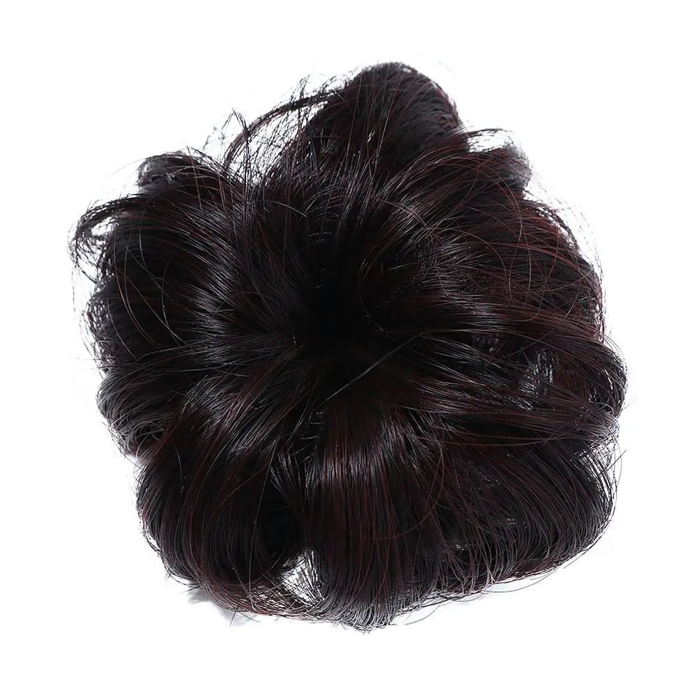 

Children Toddler Cute Female Synthetic Headwear Short Curl Chignon Baby Hair Wig The Tide Girl Wig Ball Head Hairpin