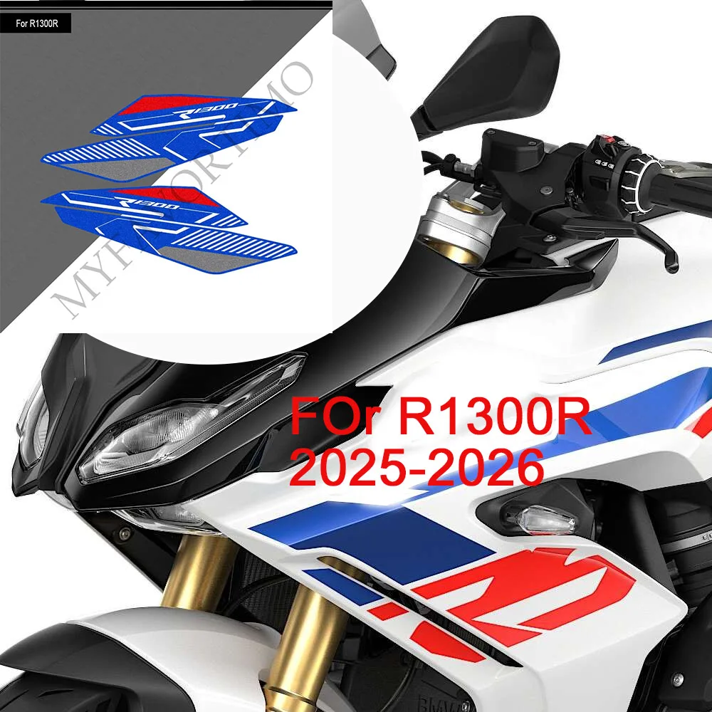For R1300R R 1300R R1300 R 2025 2026 Motorcycle Tank Pad TankPad Cap Grips Gas Fuel Knee Stickers moto Decals Protector