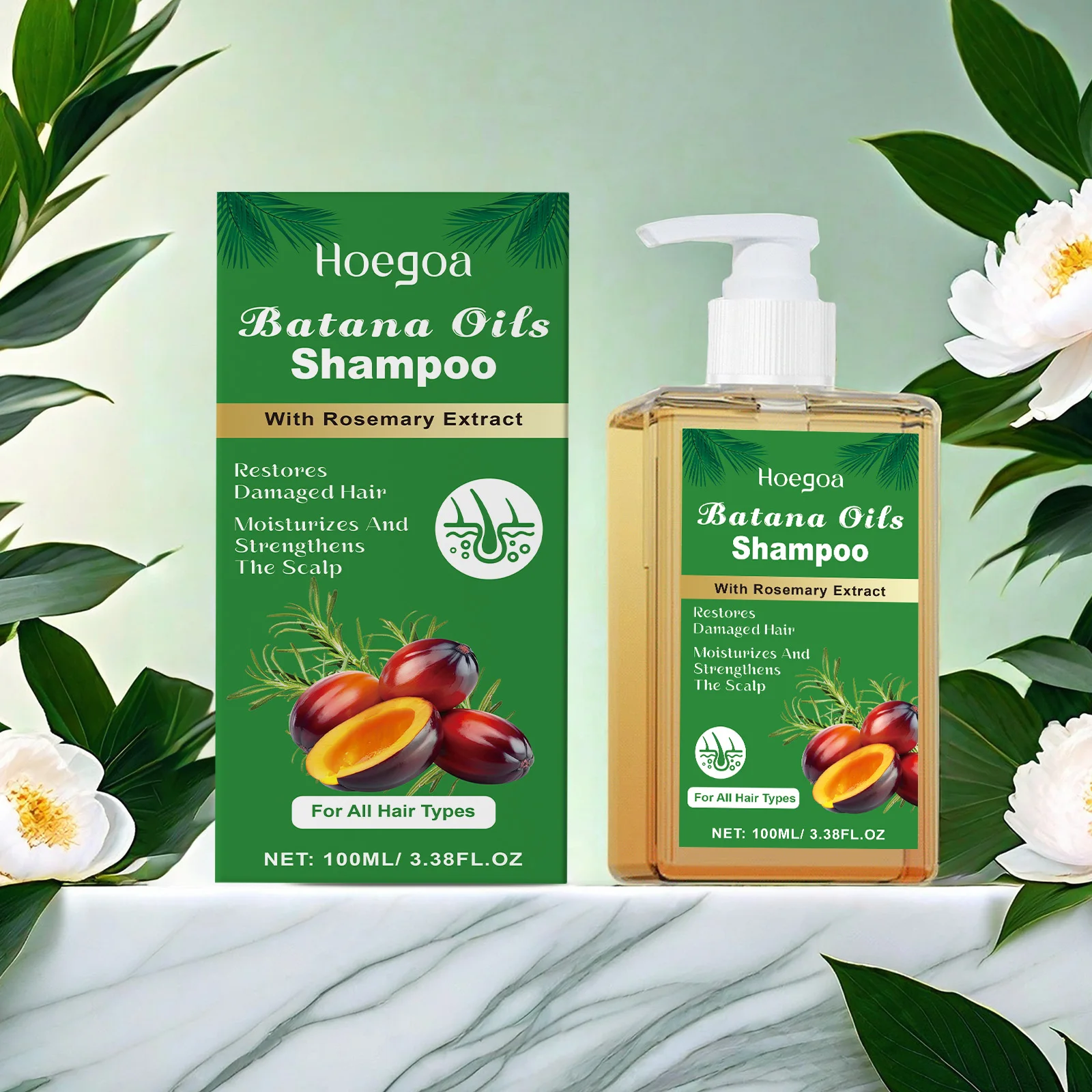 Champú Batana puro para fortalecer el cabello, crema hidratante para restaurar el cabello dañado y frágil, antipérdida, mejora la caspa, cuidado del Control del aceite del cuero cabelludo