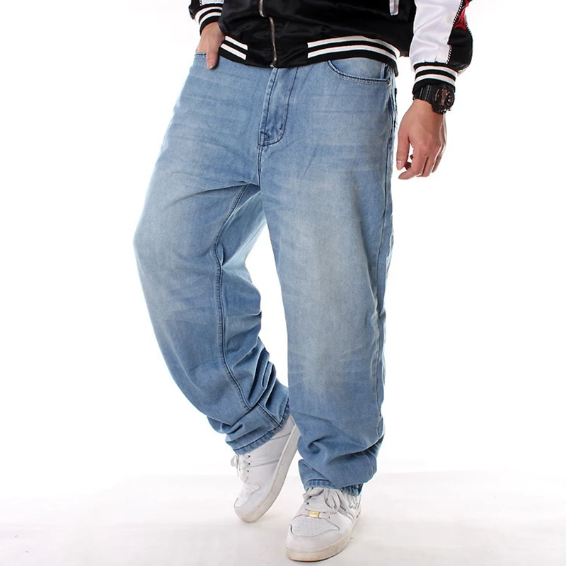 

Autumn and winter new plus-size hip-hop jeans 8XL 7XL 6XL fashion men's hip-hop embroidery leisure fattening jeans.