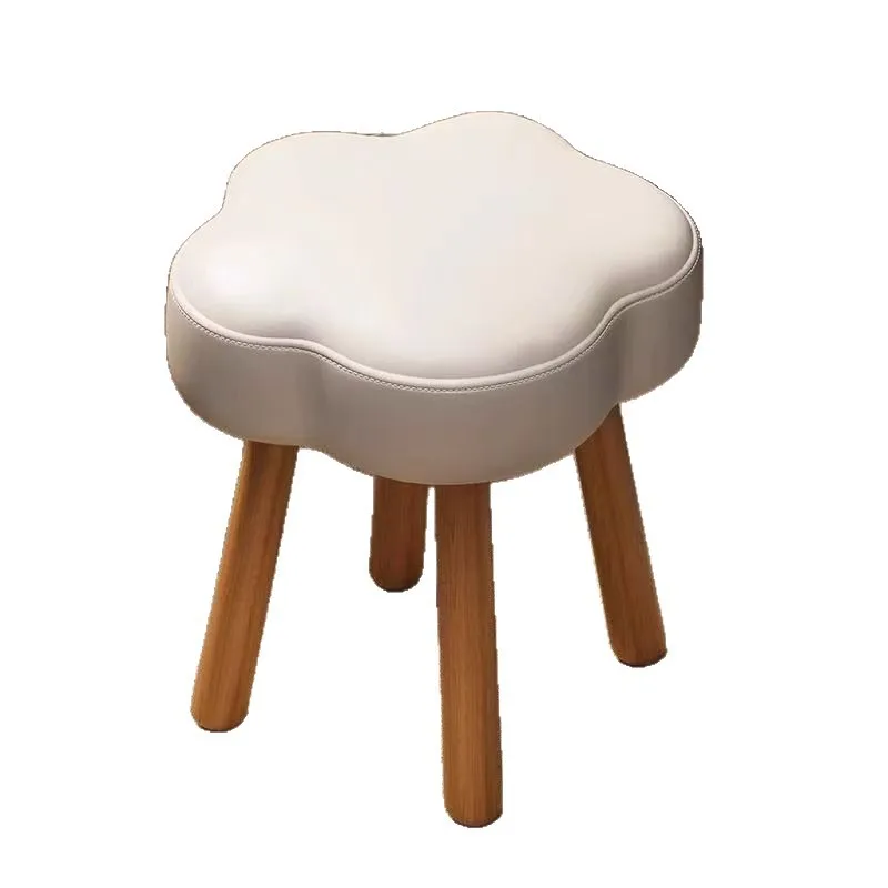 Dressing stool cloud cream wind makeup stool bedroom household chair stool modern simple dining chair stackable bench
