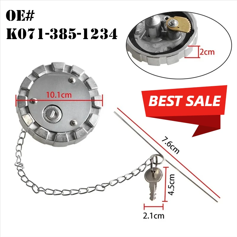 

Ingenious-Fuel Tank Cap K071-385-1234 SNV431089 Foramerican Trucks Fuel Tank Cap Withlock Forkenworth Peterbilt Freightliner Wes