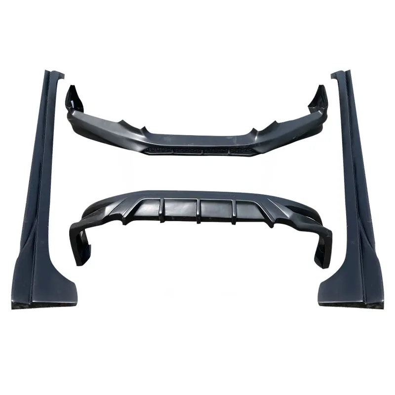 FULI auto part body kit For Honda City 2015-2019 Front bumper lip Rear lip Side skirts Car bumpers