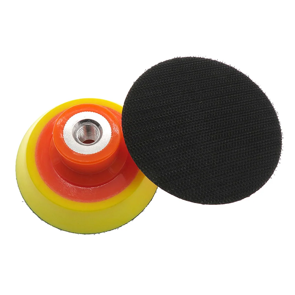 

3 Inch 75Mm Angle Grinder Grinding Disc M10 Sandpaper Plate Electric Polishing Sponge Flocked Holder Grinding Disc