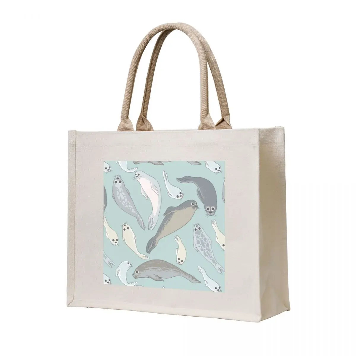 

Seals Tote Bag canvas bags sacs de shopping tote bag woman