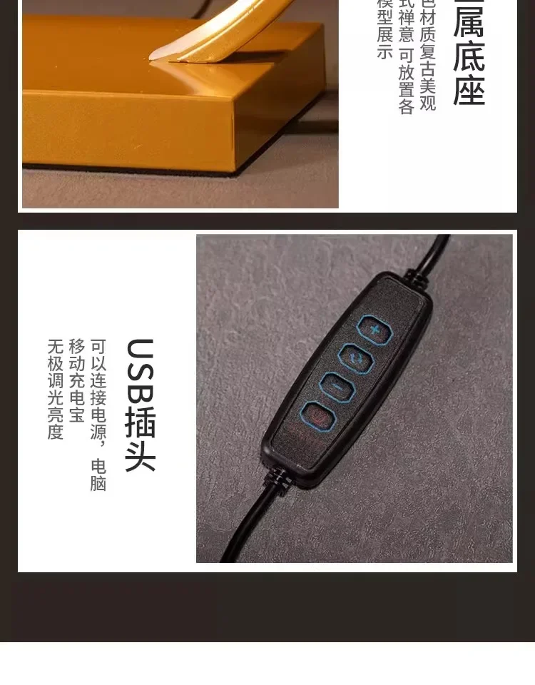 LED Ring Light Home Decoration Night Light USB Power Supply Dimmable Creative Decoration Birthday Gift