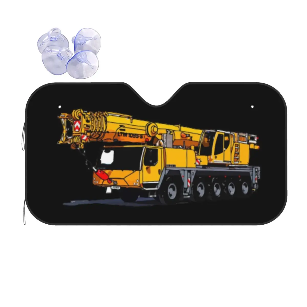 

Liebherr Heavy Crane Sunshade Windscreen Car Front Windshield Window Sun Visor Accessories Covers