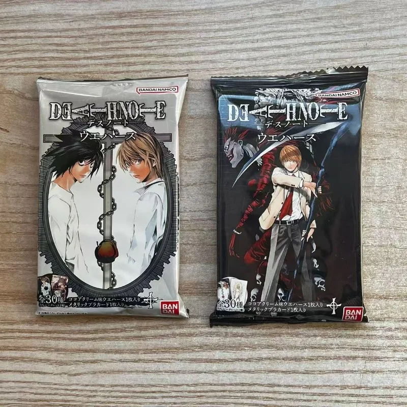 

New Bandai Genuine Death Note Collection Card First Shot Boy Toy Birthday Gift Series Birthday Surprise Gift