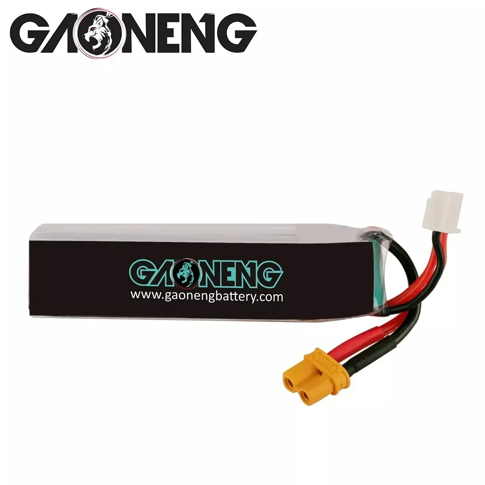 Gaoneng GNB 550mAh 90C 2S 7,4 V 3S 11,1 V 4S 14,8 V batería Lipo con enchufe XT30U-F para Dron de carreras RC FPV