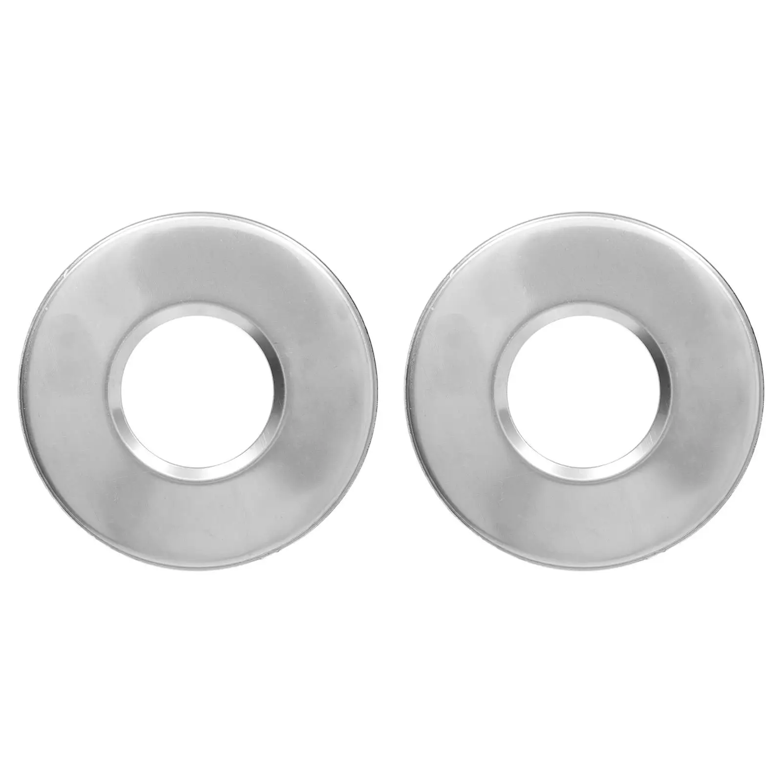 2Pcs Stainless Steel Pool Ladder Cover Plate - Detachable Glossy Patch Plates for Faucet Decor