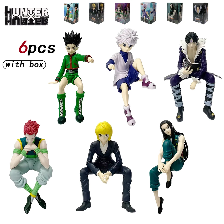 14 cm Hunter×Hunter Anime Figur Phantom Troupe Hisoka Action Figur Nudel Stopper Raum Dekoration Nudel Stopper PVC Modell Spielzeug