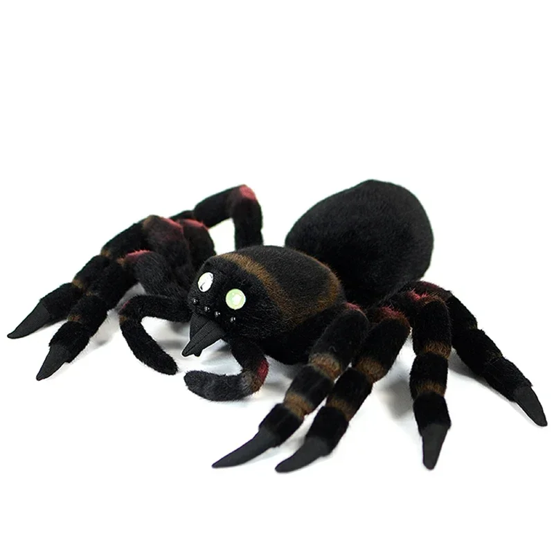 Mexican beauty Stuffed Plush Toy Bird-eating spider Soft Brachypelma boehmei Doll For Children Birthday Gift