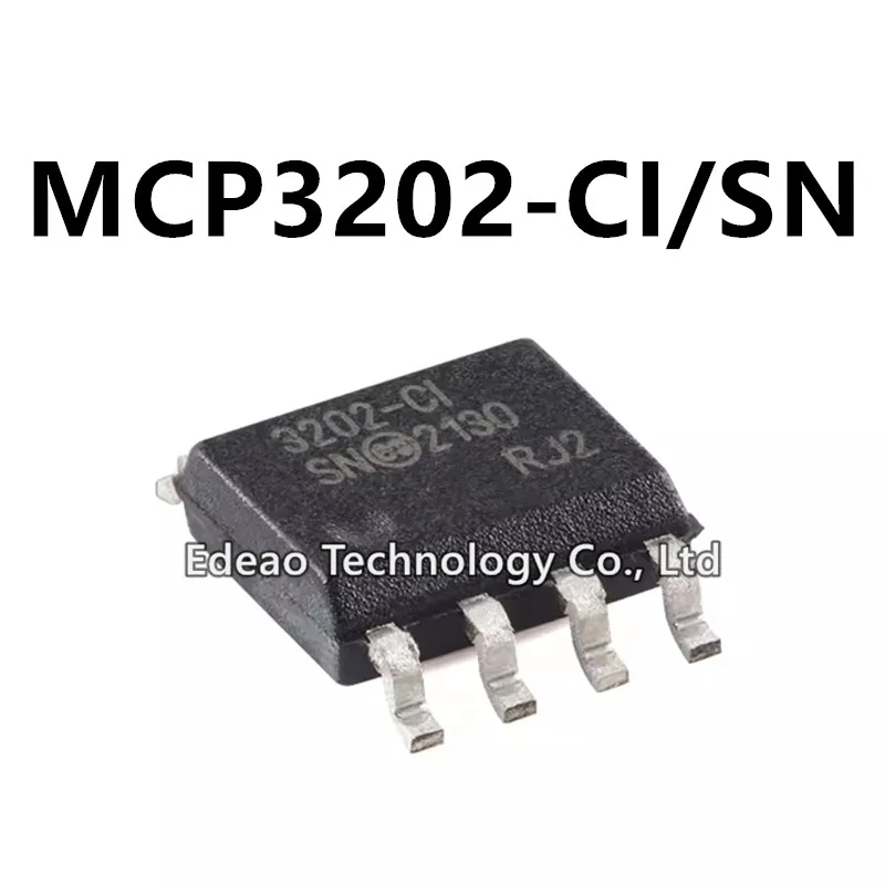 

5 ~ 50 шт./лот, новый MCP3202-CI/SN SOP-8 MCP3202-CI MCP3202 SMD Маркировка: 3202CISN