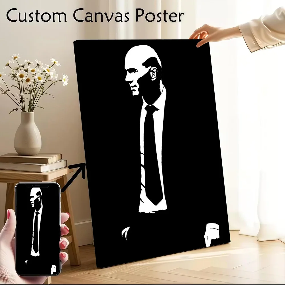 Coach Zidane Minimalist Printed Canvas Poster Custom Pictures Wall Art Canvas Painting for Walls Decoration Living Room Home