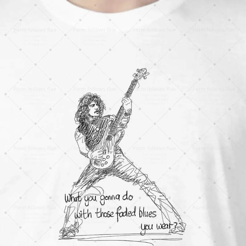 

2026 men T-Shirt Hoodie Alan Lancaster- Status Quo Dads Rock The Guitarists Hand Drawn Comic style Unisex S-6XL Plus Size Friend