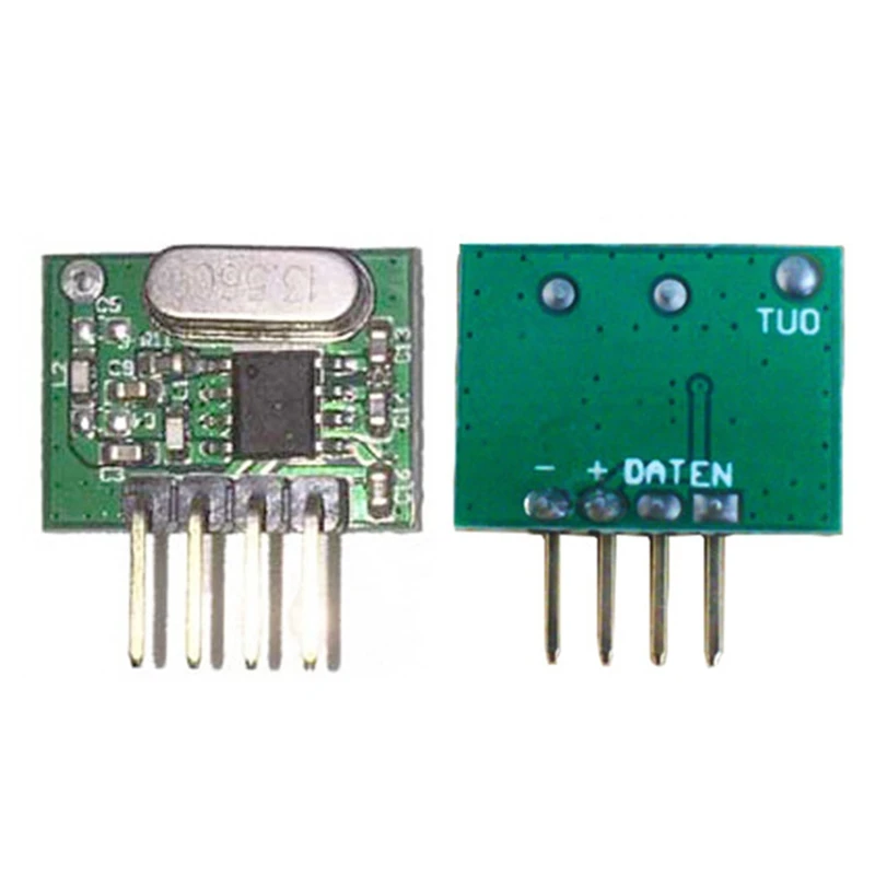 A23F-433 Mhz Superheterodyne RF Receiver And Transmitter Module Wireless Module Diy Kit Antenna