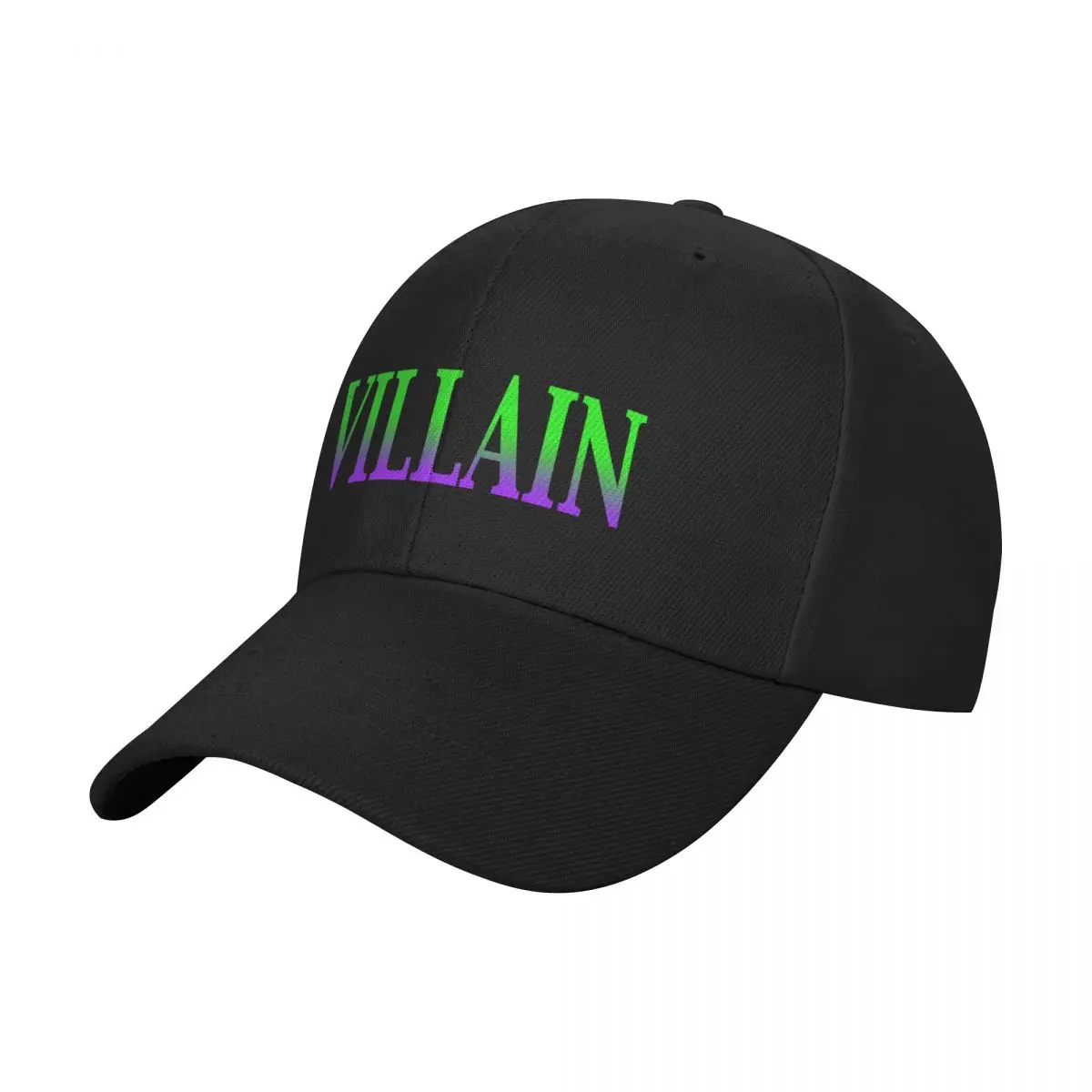 Villain - green and purple Baseball Cap |-F-| New In Hat Icon Men's Luxury Women's